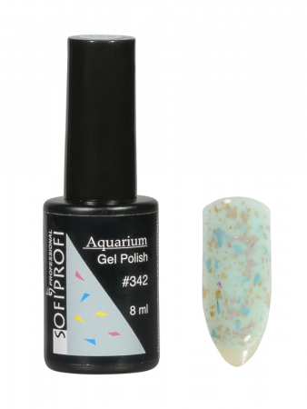 Гель-лак для ногтей Aquarium Collection Тон 342 Sofiprofi Aquarium Collection, 8 мл